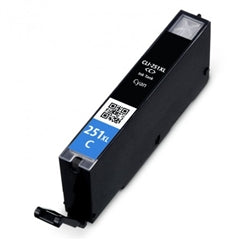 Canon 6449B001 (CLI-251XL) Compatible Cyan Ink Cartridge