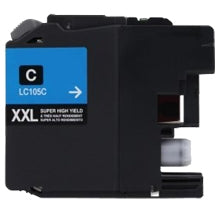 Brother LC105C Compatible Cyan Ink Cartridge