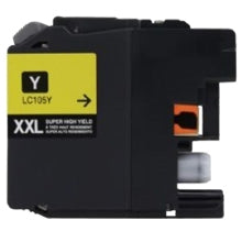 Brother LC105Y Compatible Yellow Ink Cartridge