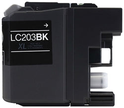 Brother LC203BK Compatible Black Ink Cartridge