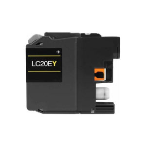 Brother LC20EY XXL Super HY Compatible Inkjet- Yellow