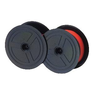 6 Universal Calculator Spools (Black/Red)